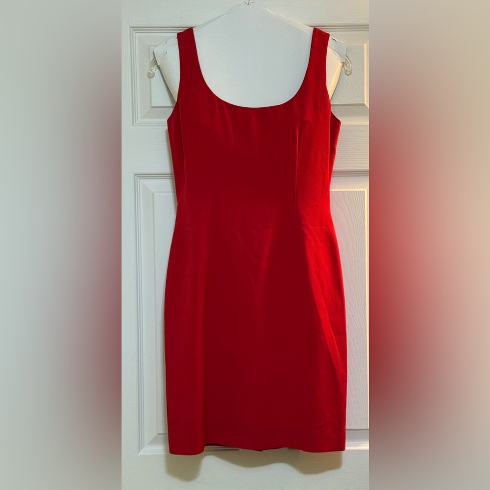 Ann Taylor Vibrant Red Dress